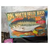 Collection of Rustic Decor Items with Big Mouth Billy Bass