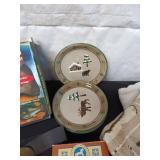 Collection of Rustic Decor Items with Big Mouth Billy Bass