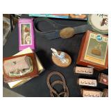 Collection of Rustic Decor Items with Big Mouth Billy Bass