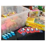 Large Collection of Vintage and Classic Games with Toys