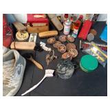 Collection of Shoes and Shoe Care Accessories