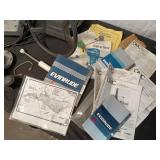 Evinrude Marine Boat Steering and Accessories Lot