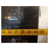 Electric Wall-Mounted Fireplace with 50-inch Display