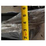 Electric Wall-Mounted Fireplace with 50-inch Display