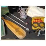 Mixed Lot of Vintage Boating Accessories and Miscellaneous Items