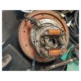 Assorted Snowmobile and Small Engine Parts Collection