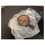 Collection of Decorative Items Including Figurines, Lamps, and Floral Arrangements