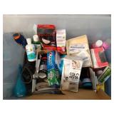 Mixed Household and Personal Care Items Including Foot Massager, Power Nebulizer, and Grooming Tools