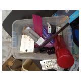 Mixed Household and Personal Care Items Including Foot Massager, Power Nebulizer, and Grooming Tools