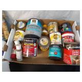 Assorted Collection of Paints, Stains, and Tools
