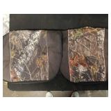 Collection of Garage Items: Folding Chairs, Bicycles, and Hand Trucks