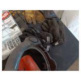 Collection of Garage Items: Folding Chairs, Bicycles, and Hand Trucks