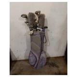 Complete Set of Golf Clubs with Bag