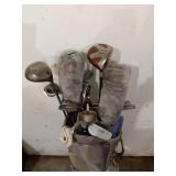 Complete Set of Golf Clubs with Bag