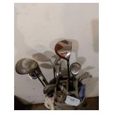 Complete Set of Golf Clubs with Bag