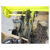 Snowblower Attachment, Chains, Cab