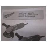 Milwaukee 4-1/2" Sander Grinder