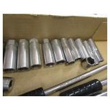 Sockets 3/8, Ratchet, Spinner