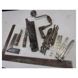 Miller Falls Brace, Bits, Plane, Square