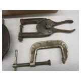 Clamps, Steel Brushes, Soapstone