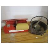 Washer Basket, Roll Dispenser