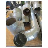 Stove Pipe, Sections, Flashing