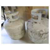 Two LP 20lb Cylinders