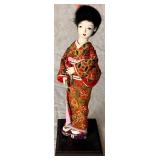 Vintage Japanese Kimono Geisha Dolls