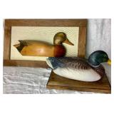 Phona-Duck Mallard Duck Decoy Specialty Phone and 3D Duck Decoy Framed Artwork