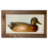 Phona-Duck Mallard Duck Decoy Specialty Phone and 3D Duck Decoy Framed Artwork