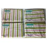 Bundle of Twin Vintage Opened Sheet Sets From Cannon, Wamsutta, Lady Donna, West Point Pepperell