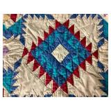 Vintage Quilt - 48" x 56" Hand Stitched