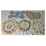 Vintage Assortment of Doilies - Many Shapes and Sizes