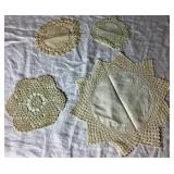 Vintage Assortment of Doilies - Many Shapes and Sizes