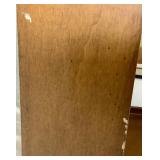 Vintage 5 Tier Wall Hanging Display Rack with Mirror Backing