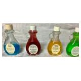 Vintage Watkins Case and Glass Bottles of Flavorings and Extracts