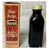 Vintage Watkins Case and Glass Bottles of Flavorings and Extracts