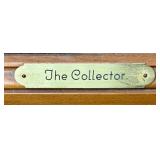 "The Collector" Pine Dual Sided Bifold Door Cabinet for Storing Art Prints/Artwork