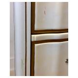 Vintage 9 Drawer French Provincial Style Lowboy Dresser