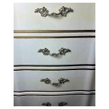 Vintage French Provincial Style Dresser - 4 Drawers