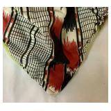 Vintage Reversible Throw- Cotton/Wool 64" x 32"