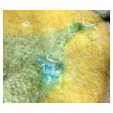 Vintage Reversible Throw- Cotton/Wool 64" x 32"