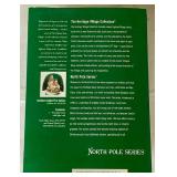 Department 56 North Star Commuter Train Station, Northern Lights Fire Station, Raising the Flag at the North Pole, Rescue Ready and Santa