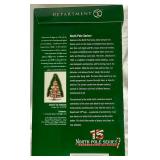 Department 56 North Star Commuter Train Station, Northern Lights Fire Station, Raising the Flag at the North Pole, Rescue Ready and Santa