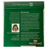 North Pole Series Department 56 Naughty or Nice Detective Agency Holiday Gift Set, Welcome to Elf Land Gateway Entrance, Alfie