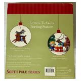 Department 56 Letters to Santa Sorting Station and Checking It Twice Wind Up Toys Holiday Gift Sets with Count to Christmas Headquarters