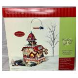 Department 56 Letters to Santa Sorting Station and Checking It Twice Wind Up Toys Holiday Gift Sets with Count to Christmas Headquarters