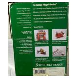 North Pole Series Department 56 Loading the Sleigh, Beard Bros Sleigh Wash and Mrs. Claus Cookies and Milk