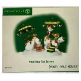 Dept 56 North Pole Series Coca-Cola Fizz Factory, Coca-Cola Sliding Hill, Polar Bear Taxi Service, Ice Cold Coca-Cola and Coca-Cola Taste Test