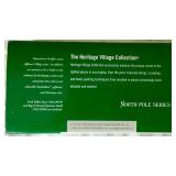 North Pole Series by Dept 56 Christmas Sweet Shop Gift Set, Teddy Bear Training Center, Christmas Fun Run and New Year